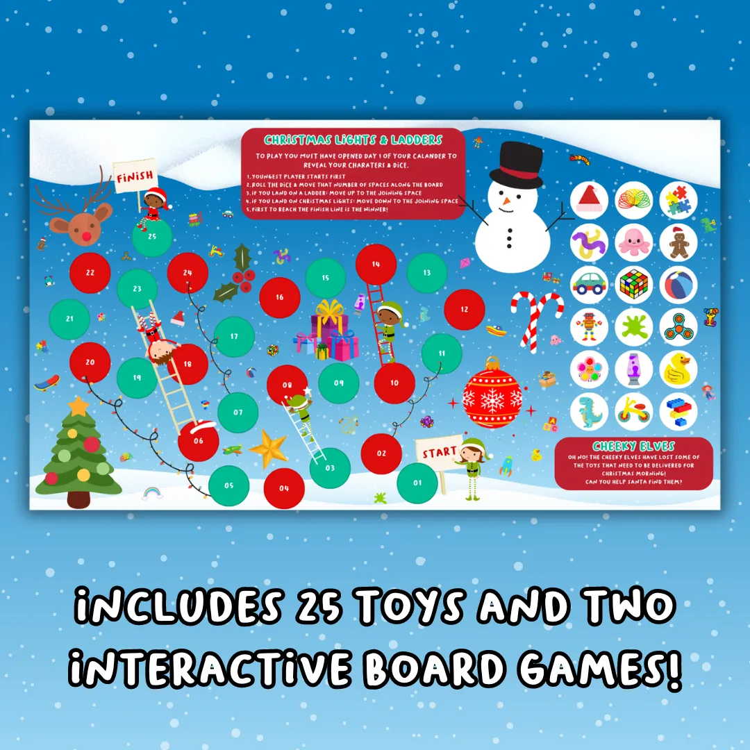 My Sensory Space Interactive Advent Fidget Calendar