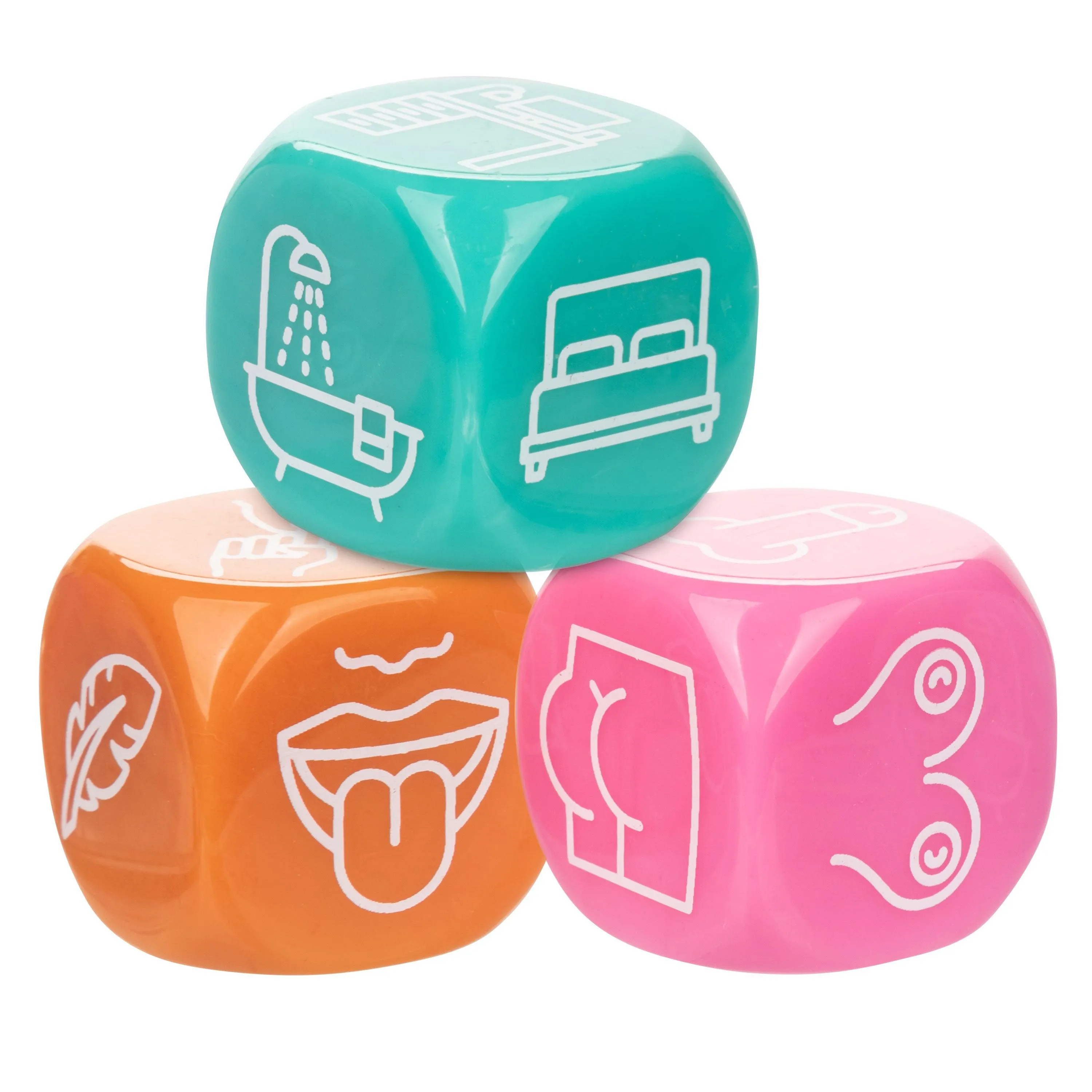 Naughty Bits Roll With It Icon-Based Sex Dice Game