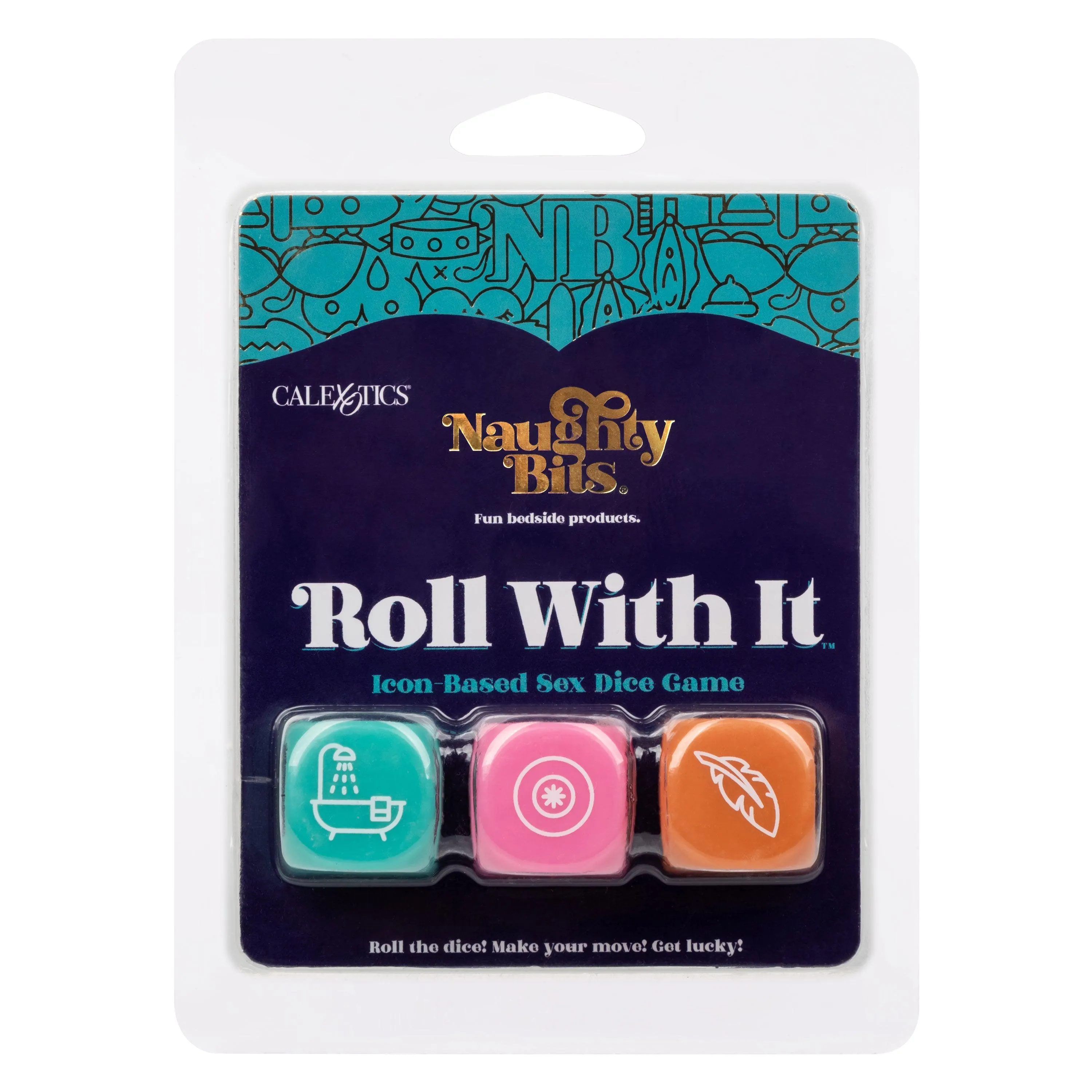 Naughty Bits Roll With It Icon-Based Sex Dice Game