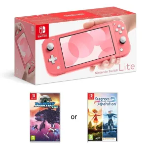 Nintendo Switch Lite Coral   Free Game