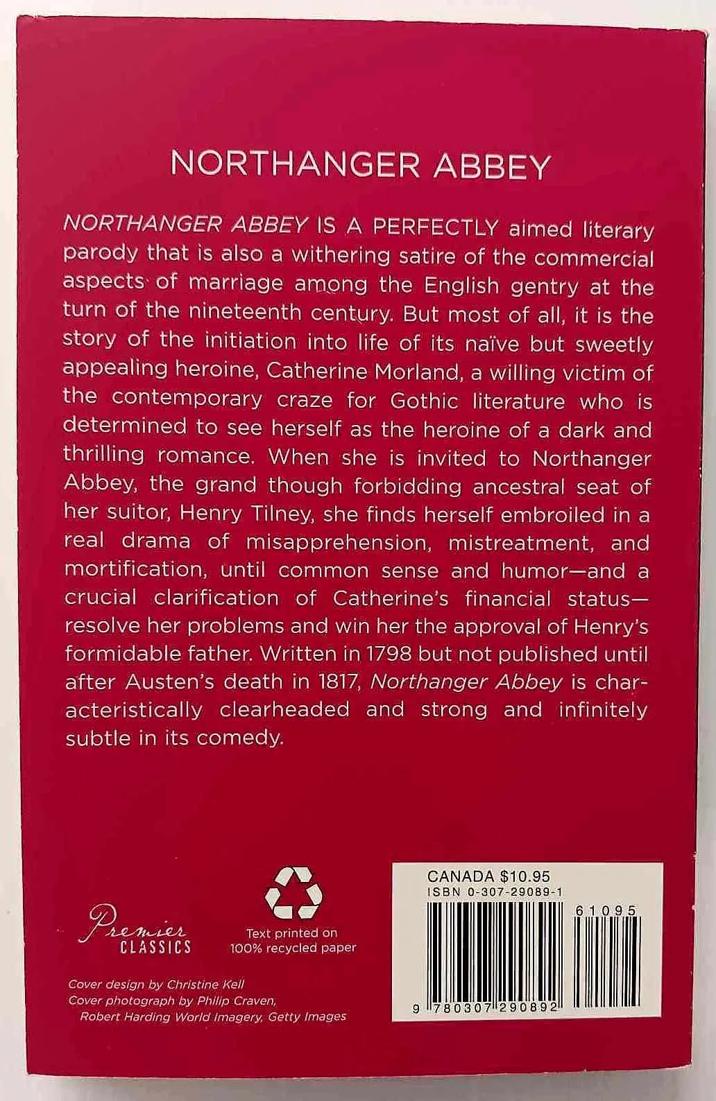 NORTHANGER ABBEY - Jane Austen