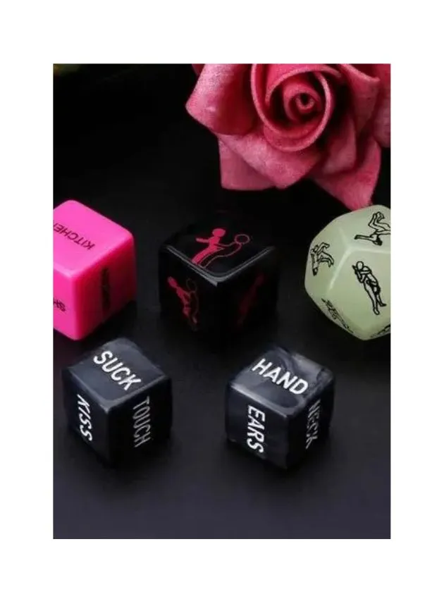 NOTI Foreplay Dice Set Clear