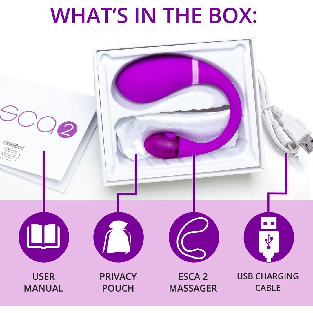 OhMiBod Esca 2 Interactive Wearable G-Spot Vibe