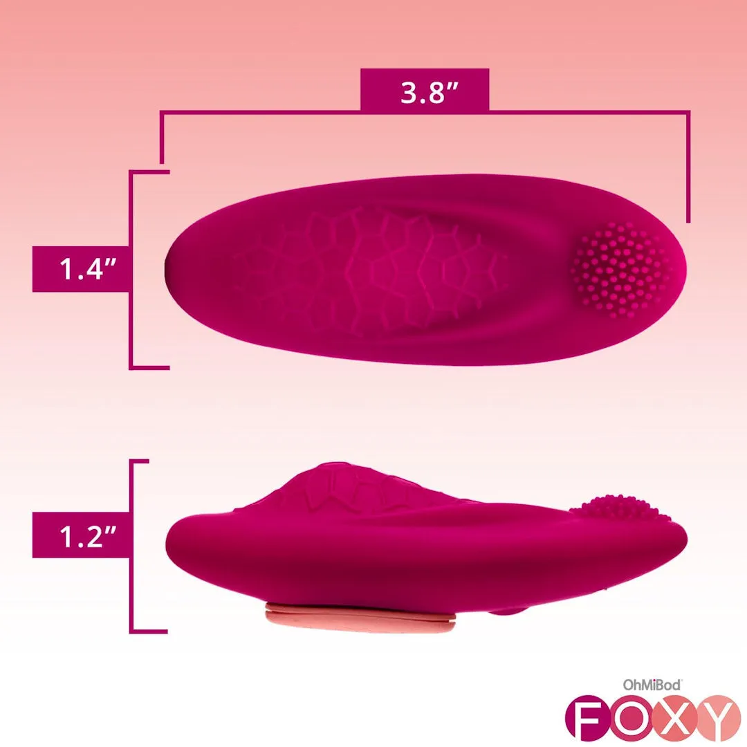 OhMiBod Foxy Bluetooth Panty Vibrator