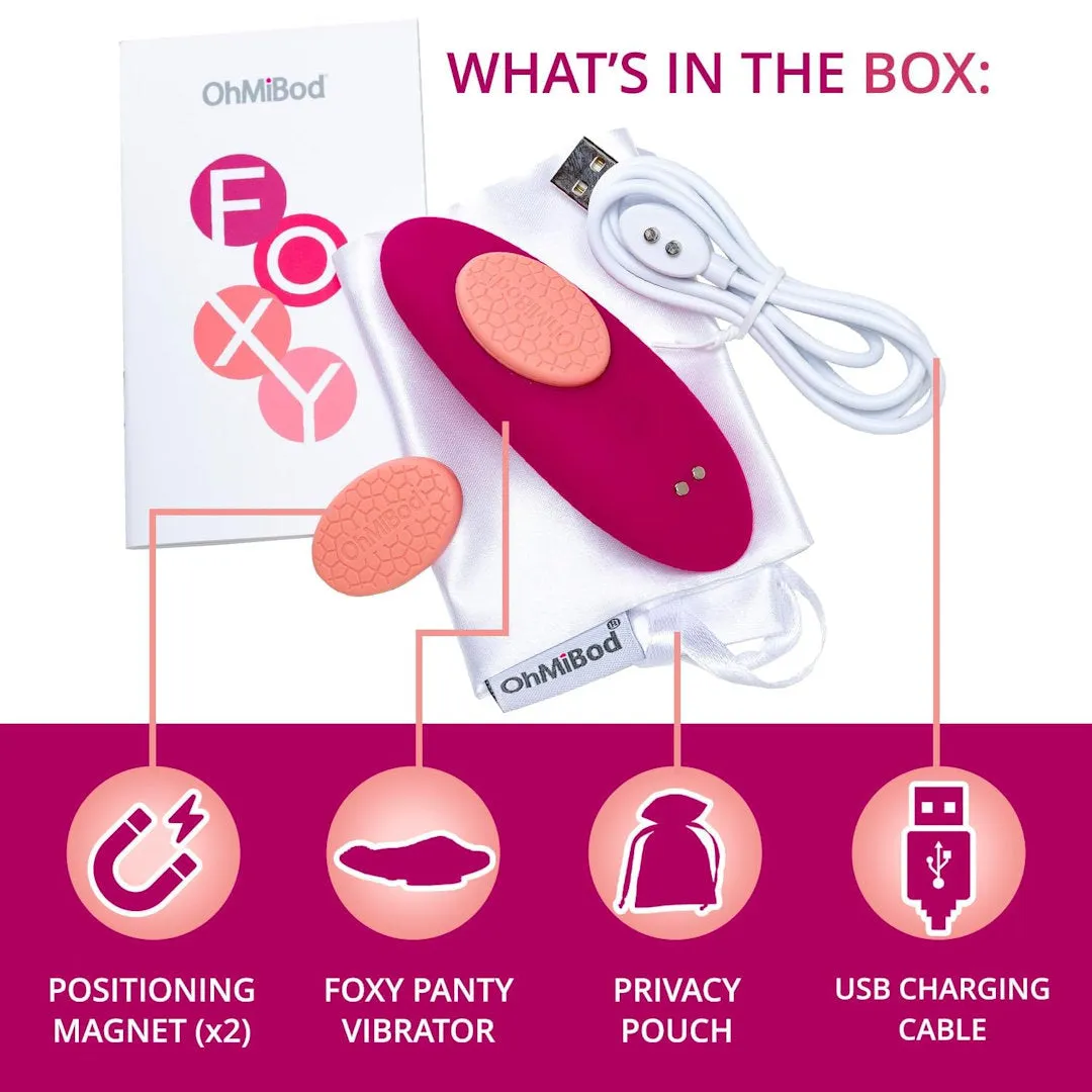 OhMiBod Foxy Bluetooth Panty Vibrator