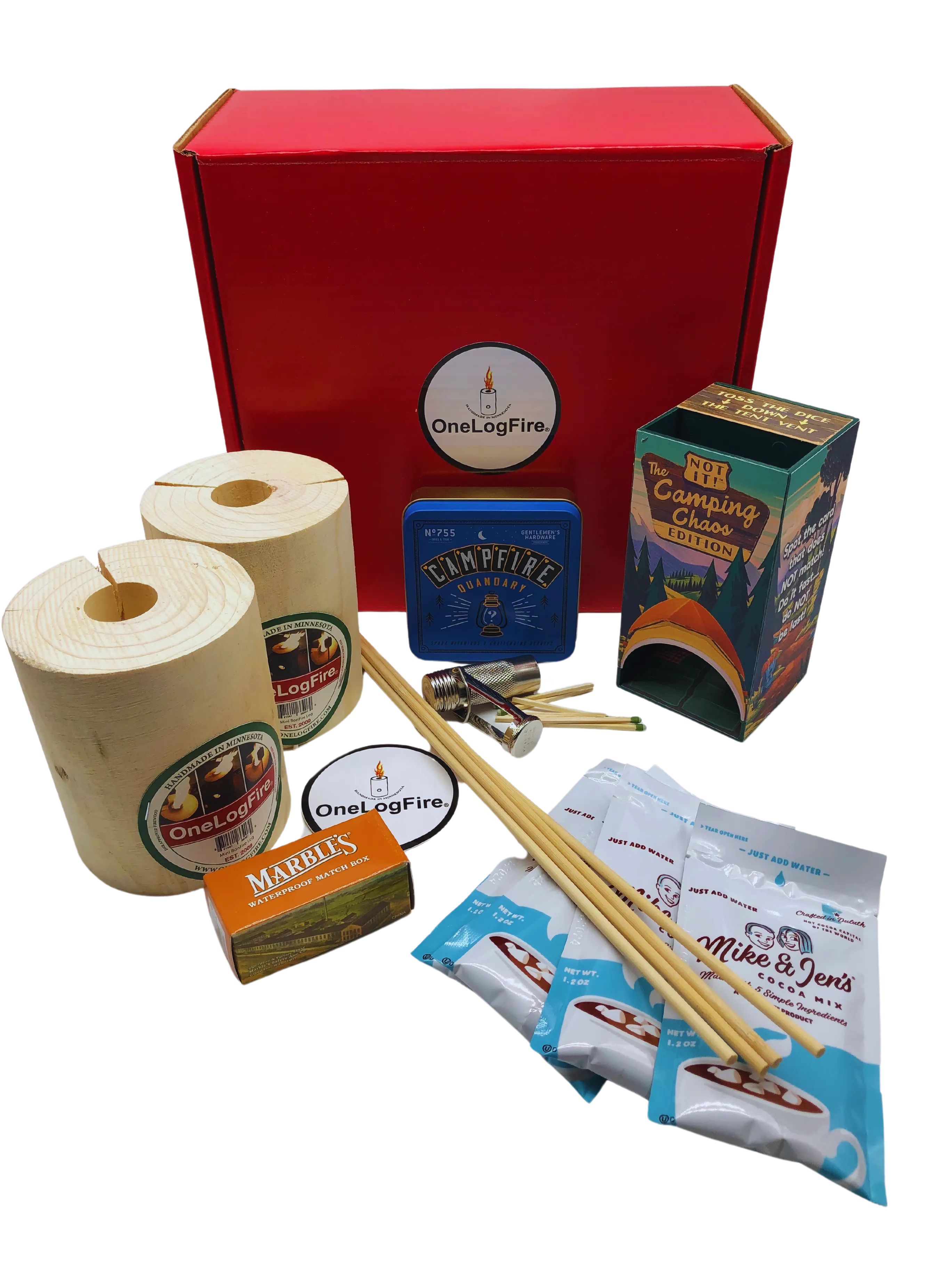 OneLogFire Happy Camper Gift Box Set Free Shipping