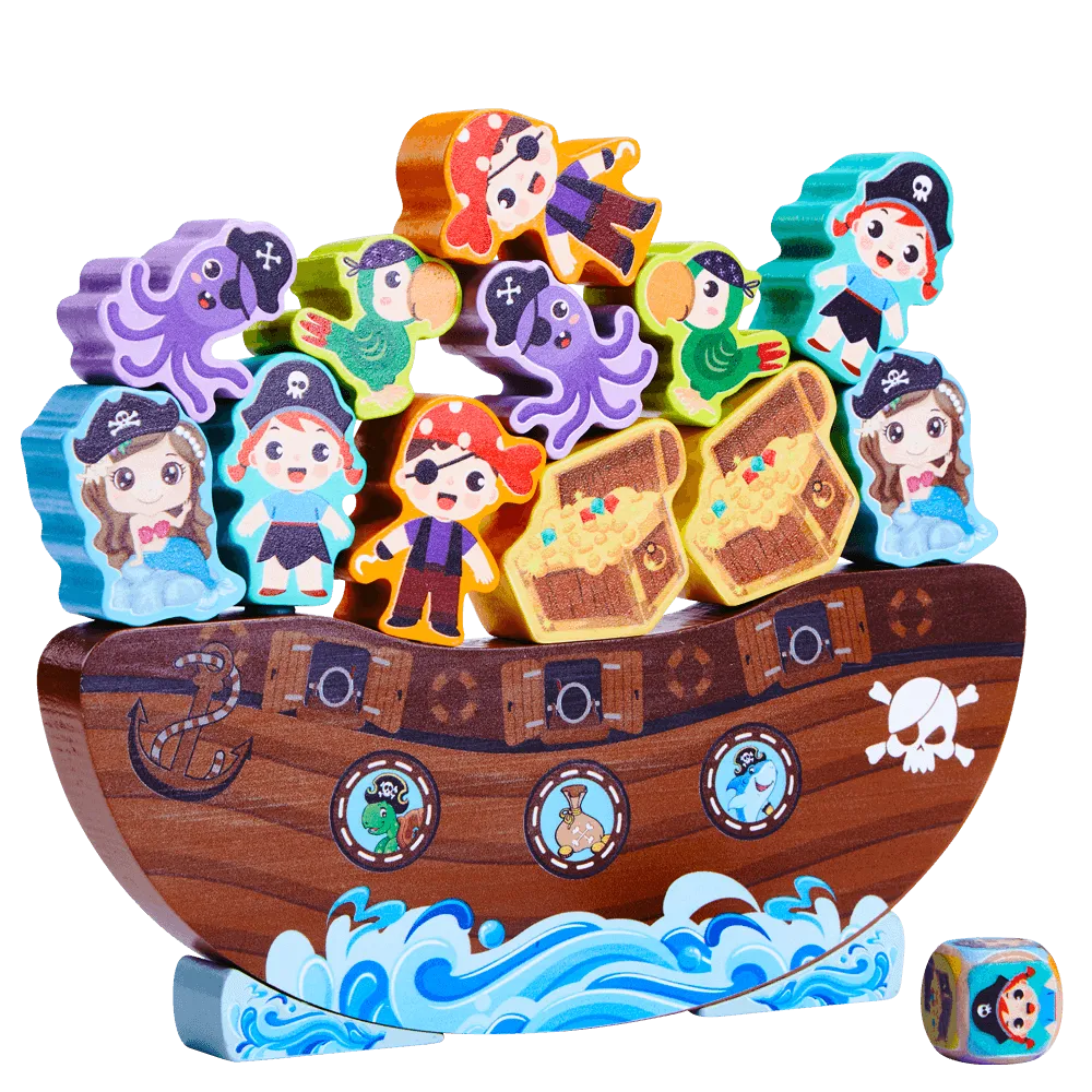 Pirate Game - Stacking Toy