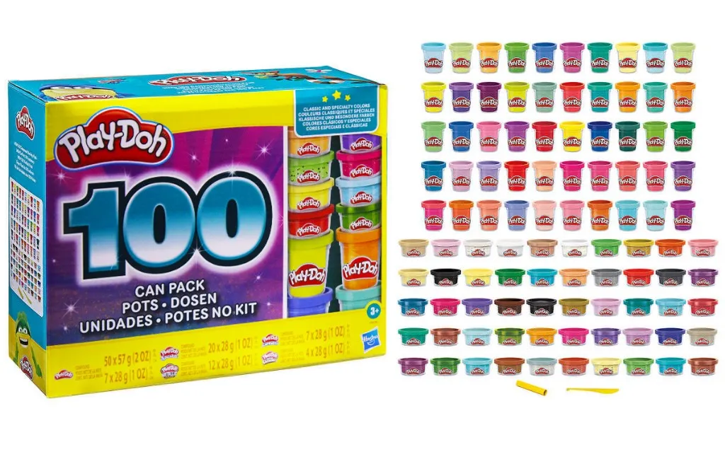 Play-Doh Wow 100 Can Compound Variety Pack