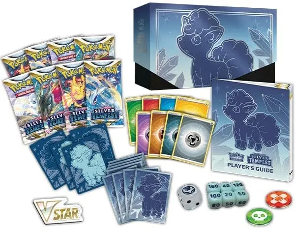 Pokémon TCG Sword & Shield Silver Tempest Elite Trainer Box