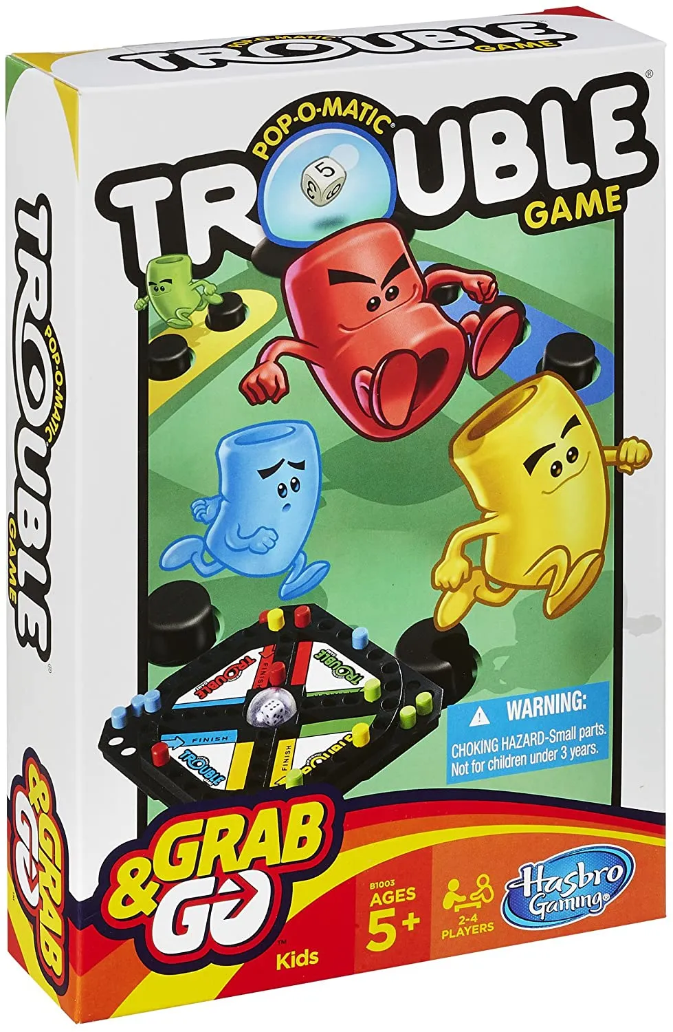 Pop-O-Matic Trouble Grab & Go Game (Travel Size)