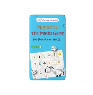 Purple Cow Magnetic Travel Game The Maths Game