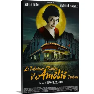 "Amelie (2001)" Canvas Wall Art