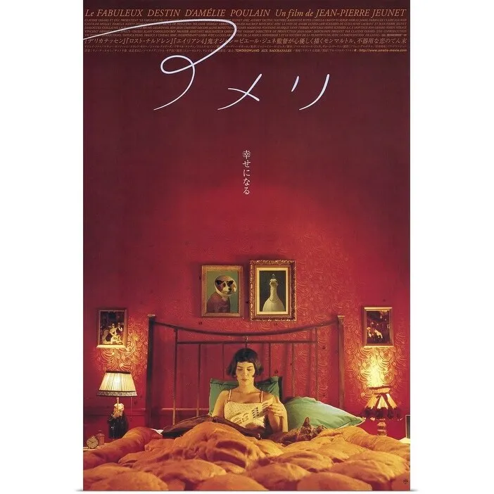 "Amelie (2001)" Poster Print - Multi