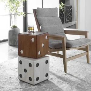 ROLL THE DICE ACCENT TABLE