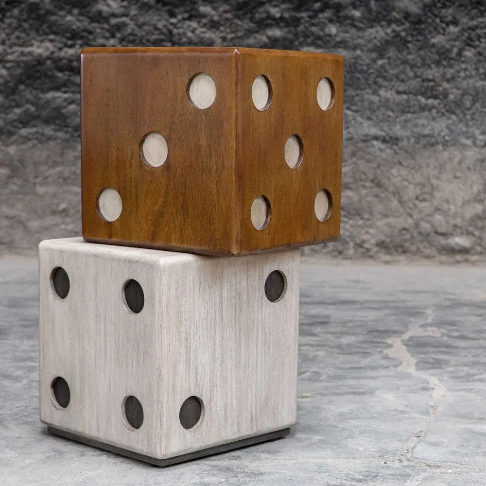 ROLL THE DICE ACCENT TABLE