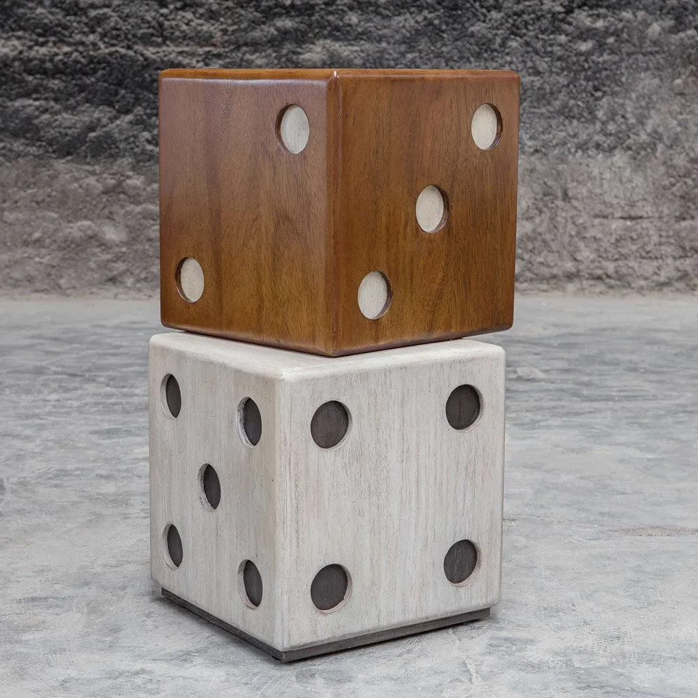 ROLL THE DICE ACCENT TABLE