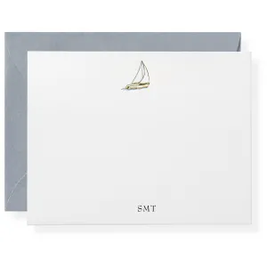 Sailboat Personalized Notes