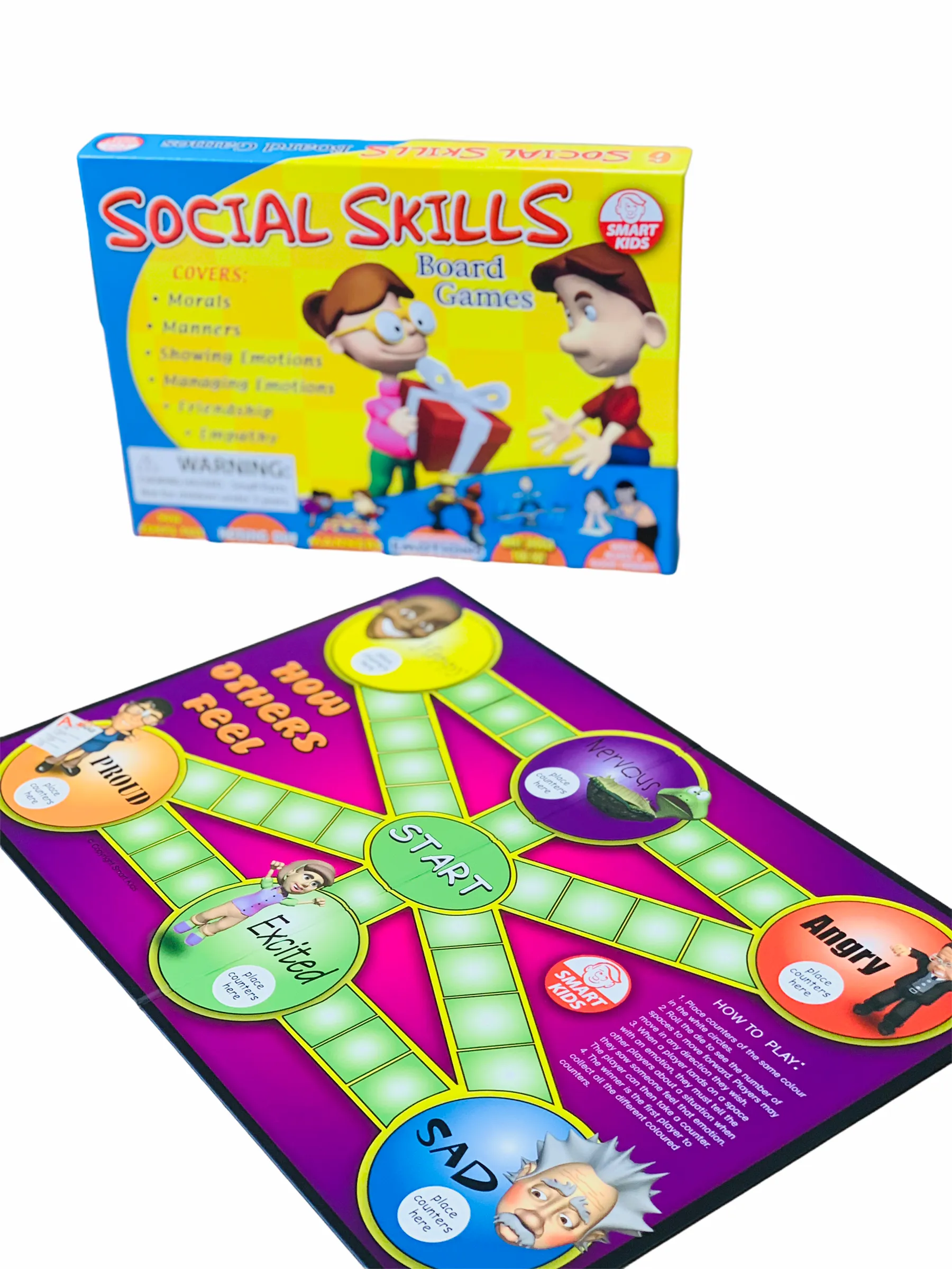 Smart Kids Social Skills Board Games