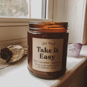 Take It Easy Soy Wax Candle