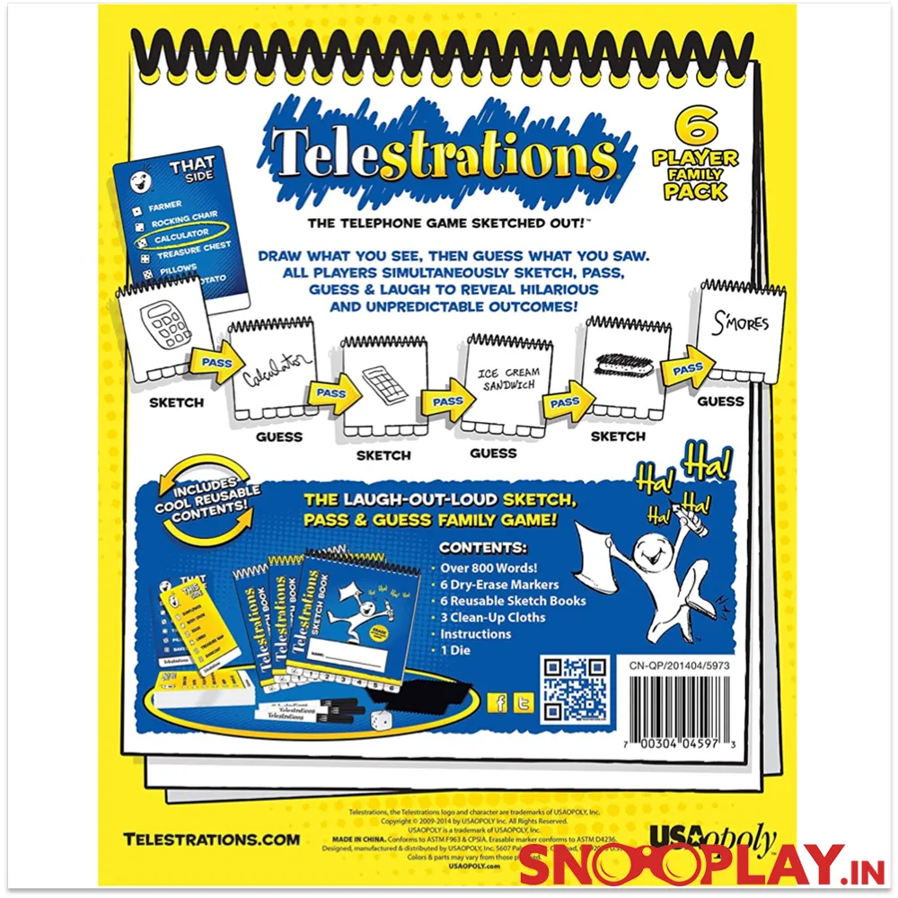 The Original Telestrations - Fun Party Game