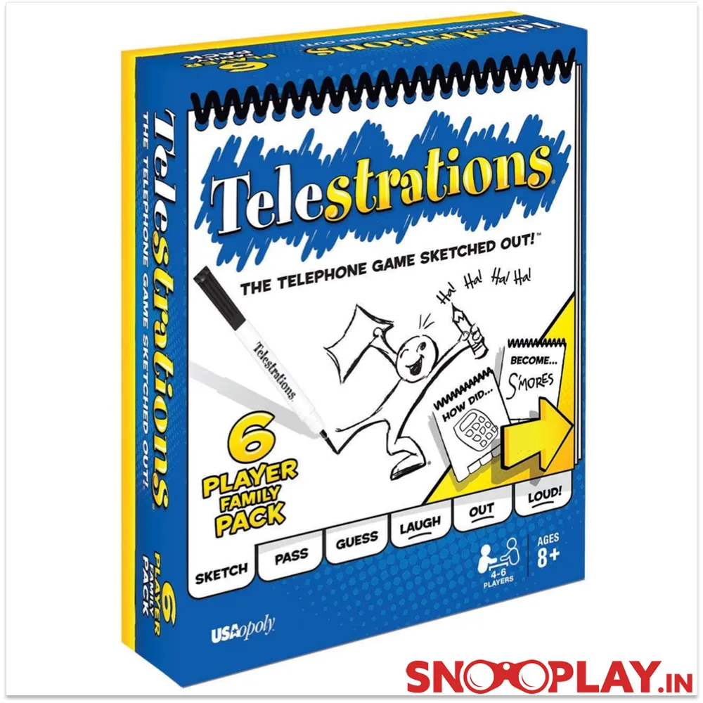 The Original Telestrations - Fun Party Game