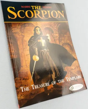 THE SCORPION Volume 4 The Treasure of the Templars Cinebook Paperback Comic Book by Marini / Desberg