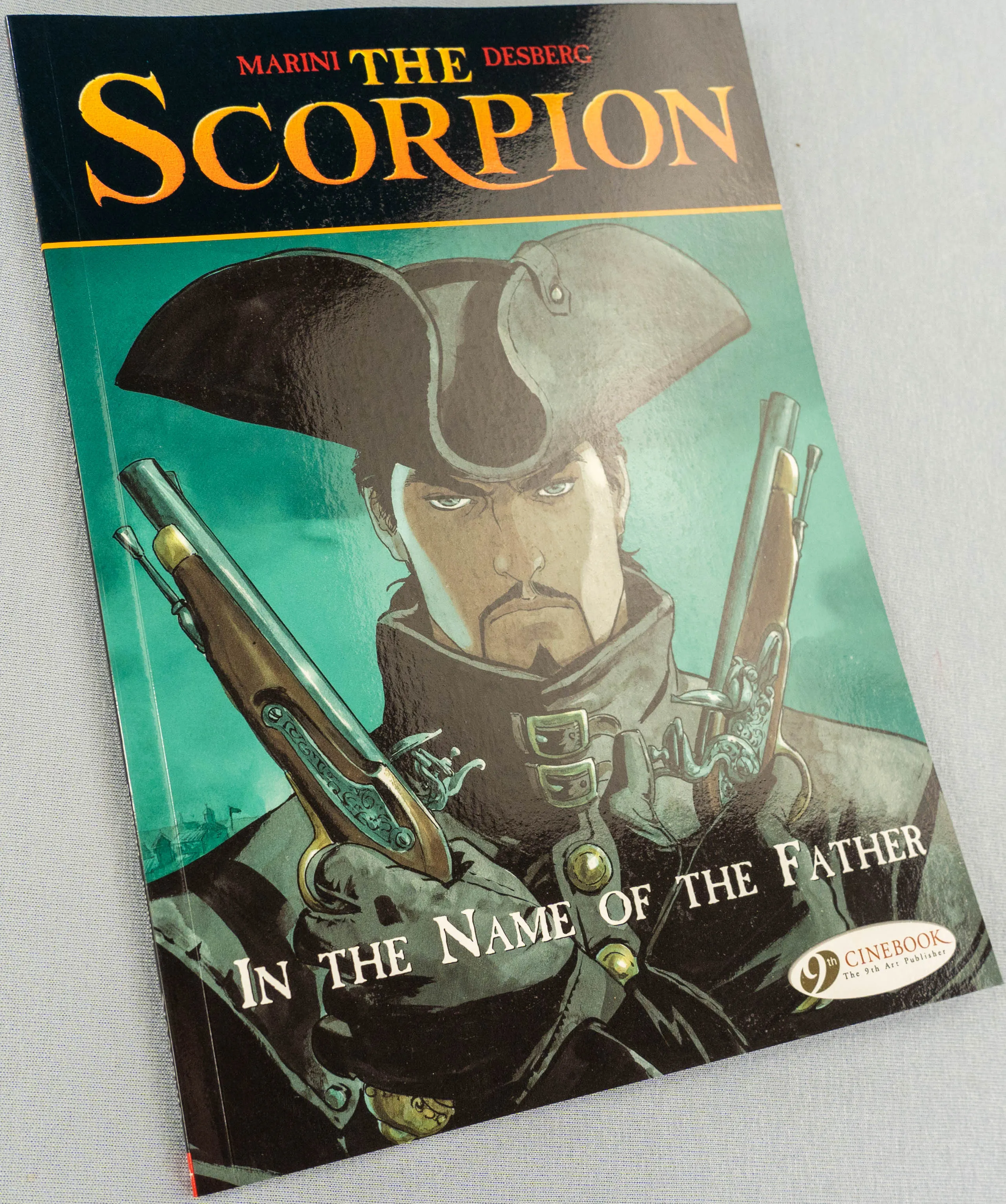 THE SCORPION Volume 5 In the Name of the Father Cinebook Paperback Comic Book by Marini / Desberg