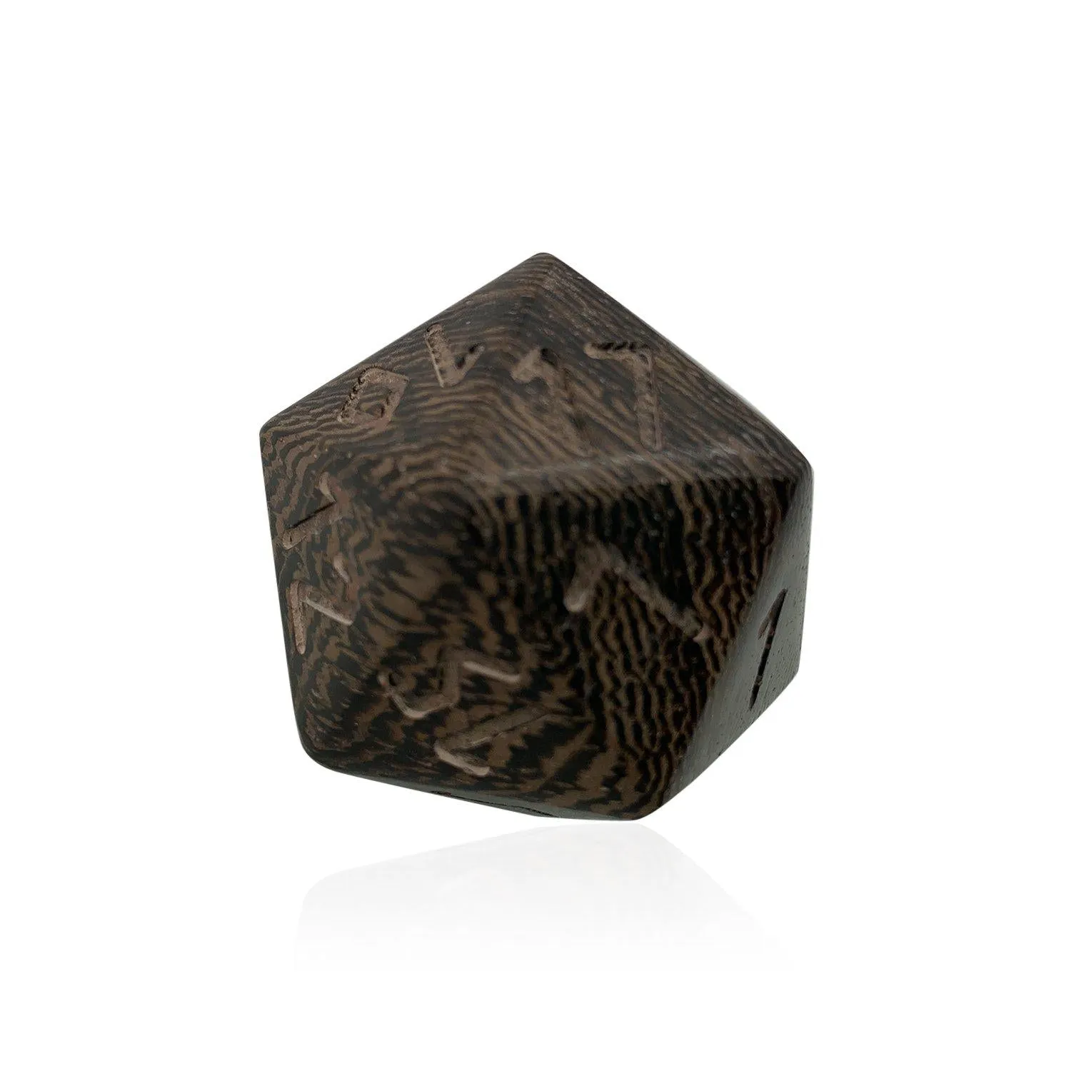 Wenge - Boulder® 45mm Wooden Dice