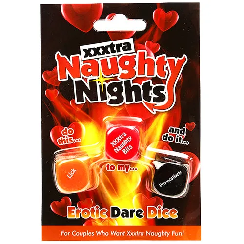 XXXtra Naughty Nights Erotic Dare Dice Game